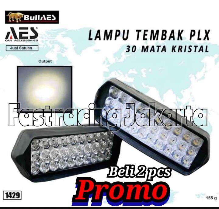 Lampu Led Bar Tembak Sorot Laser Gun Cree Mobil Motor Titik Mata