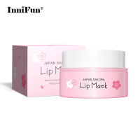 LAIKOU Sakura Gel Lip Moisturizing Anti Dry Crack Peeling Repair Fine Lines Wrinkle Removal Lips Cream Skin Care Cosmetics