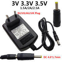 3V 3.3V 3.5 V 3.6V 4.0*1.7มม. 3 3.5โวลต์ UNIVERSAL AC Power Supply ADAPTER 1.5A2 2.5A Home Wall adaptable 5.5*2.5มม.