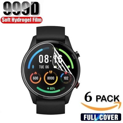 Hydrogel Protective Film for Xiaomi Mi Watch Color 2 Screen Protector (Not Glass) for Xiaomi Mi Watch S1 Pro S1 Active Film Foil Cases Cases