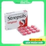 Viên ngậm giảm ho Strepsils hộp 24 viên