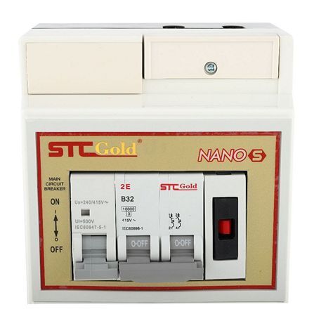 เบรเกอร์ตัดไฟกันดูด-เซฟทีคัท-safetcut-gold-เครี่องตัดไฟ-เซฟทีคัท-กันดูด-2เฟส-2p-63a