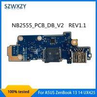 For ASUS ZenBook 13 14 UX425 UX425EA UX325 UX325EA USB Card Reader IO Board NB2555 PCB DB V2 REV1.1 100 Tested Fast Ship