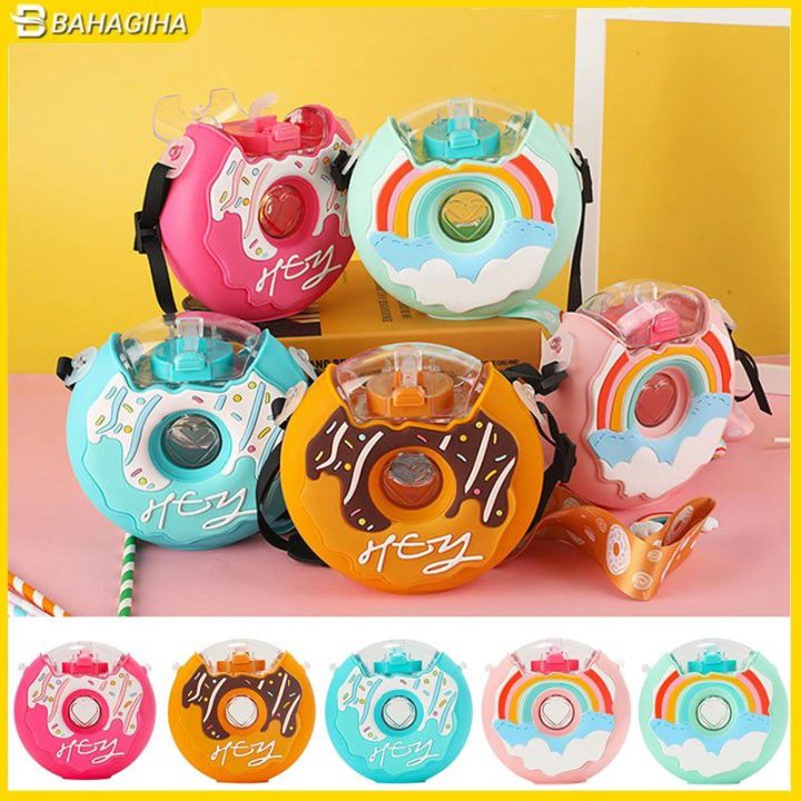  Donut Collapsible Kids Water Bottles For School Girls