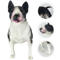 Hemoton Bull Terrier Model Standing Dog Model Simulation Bull Terrier Dog Model Model Model Model