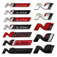 N-LINE Emblems Logo 3D Metal Sticker Car Body Sign Badge Sticker
