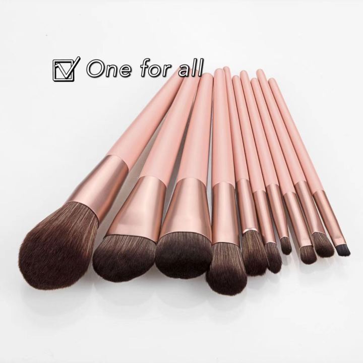 พร้อมส่ง-แปรงแต่งหน้า-h28-brush-set-เซต10ชิ้น-พร้อมกระเป๋า-แปรงปัดแก้ม-แปรงไฮไลท์-แปลงแต่งหน้า-make-up-brush-fancy-สีสวยมากๆ