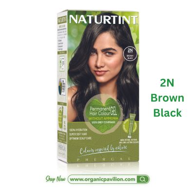 Naturtint ผลิตภัณฑ์เปลี่ยนสีผม - 2N (Brown-Black / สีน้ำตาลเข้มอมดำ) Permanent Hair Colour Gel (170 ml)