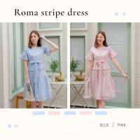 Roma stripe dress