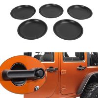 ™ Door Handle Recess Guard Bowl for Jeep Wrangler 2007-2017 JK 4 Door Car Outside Door Handle Recess Guard Cover Trim