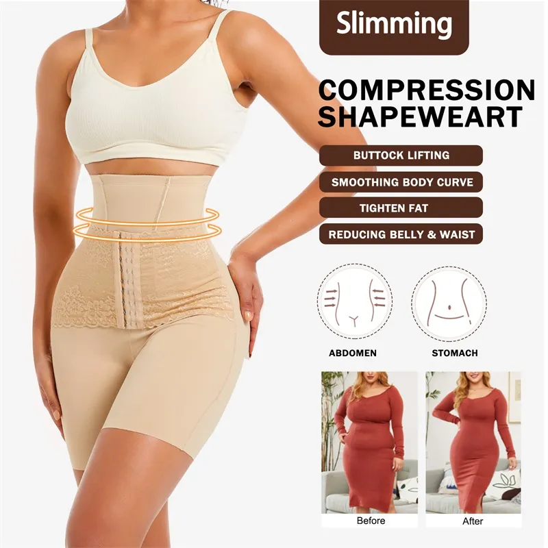CMENIN Girls] Nylon Slimming Corset Bodysuit For Women Shaperwear Weight  Loss Control Belt Lady Panties Waist Trainer Underwear Skims S0047