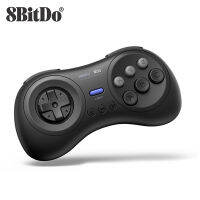 8Bitdo M30จอยเกมส์บลูทูธจอยควบคุมเกมด้ามจับจอยสติกสำหรับ Nintendo Switch MacOS และ Android Sega Genesis Mega Drive สไตล์