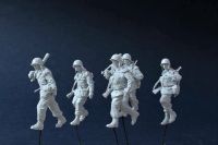 1:35 Resin Figure Model Kit Unassambled Unpainted //1038(5 figures)