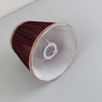 DIA 15.5cm6.1inch High Quality deep red wall lampshades, chandelier lamp shades, E14