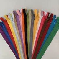 10Pcs (20Cm-60Cm)( 8Inch-24Inch) Invisible Zipper Nylon Spool For Sewing Clothing Accessories 20 Colors