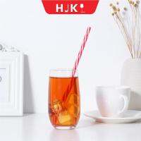 HJKL 25pcs โปร่งใสโปร่งใส หลอดพลาสติกเกลียว 9นิ้วค่ะ สีผสมกัน หลอดดูดเครื่องดื่ม สีสันสดใส แถบลายทาง โหลเมสันจาร์