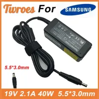 Laptop AC Adapter Charger 19V 2.1A 40W 5.5x3.0mm For Samsung Sense 630 pro 680 850 N145 N110 N102S X05 Notebook Power Supply