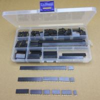 【YF】⊕✎  155pcs/Box 2.54mm Row Pin Socket Female Header 2/3/4/5/6/7/8/9/10/12/20/40pin PCB Board Combination