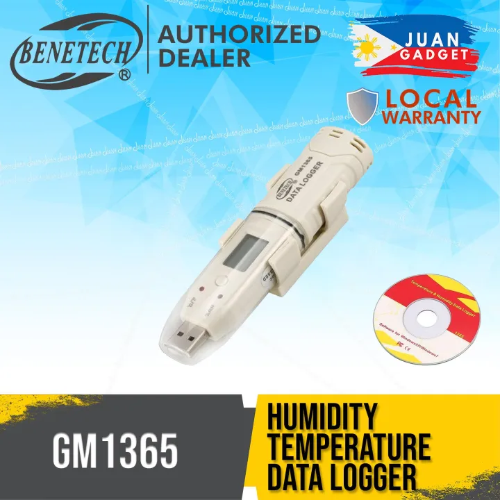 GM1365 Humidity Temperature Data Logger USB Digital