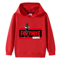 Fortnites ผ้าฝ้ายฤดูใบไม้ร่วงเสื้อสวมหัวชุดเด็กเสื้อผ้าสาวอะนิเมะ Hoodie ชายหญิงแขนยาว Casual