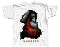 เสื้อยืดผู้ชายลายโปสเตอร์ V1 Macbeth มีทุกขนาด S-5XL