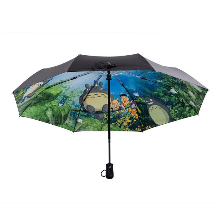lordwey-อัตโนมัติอะนิเมะ-totoro-ฝนอาทิตย์ร่มสำหรับผู้หญิง-windproof-ญี่ปุ่น-glibli-สตูดิโอยูวีร่มแบบพกพาร่มกันแดดของขวัญที่ดี