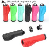 Odi Bicycle Handlebar Grips Silicone 22.2mm Anti-slip Mountain Bike Handle with Lock Ring fit for Brompton MTB BMX Folding Bike