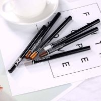 Makeup Cosmetics for Women Girls Black Brown Matte Eyes Eyeliner Waterproof and Sweatproof Automatically Rotate Eyeliner