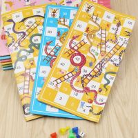 5set Board Game Snake Ladder Flight Chess Family Party Games Snakes Ladders Toy Board Games