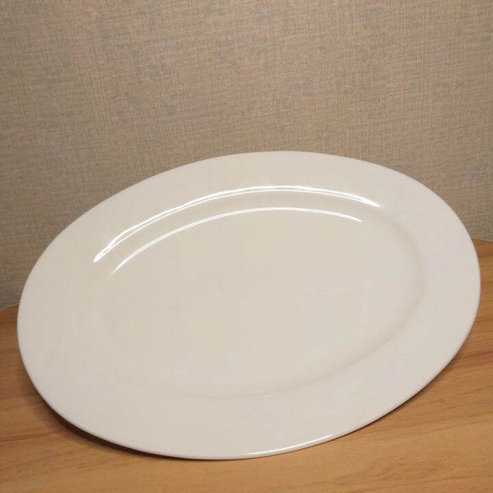 Serving Plate / Oval Plate / 11 inches x 7.5 inches/ 23 Pax Serving