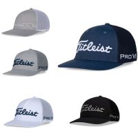 Titleist Tittles หมวกกอล์ฟตาข่ายหมวกปีกแบนฤดูร้อนครีมกันแดดเหงื่อหมวกกอล์ฟผู้ชายและผู้หญิงหมวก