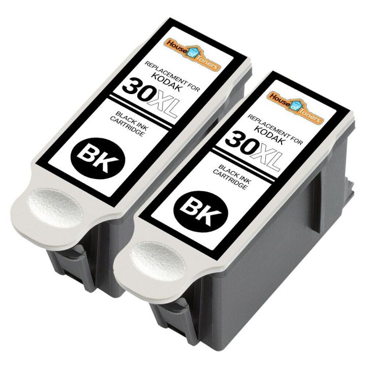2pk-30xl-30-xl-black-ink-cartridges-for-kodak-hero-3-1-5-1-esp-c315-c310-printer-ink-cartridges