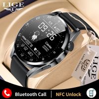 LIGE AMOLED Smartwatch 2022 New 1.32 39; 39; Full Touch Sport Watches Fitness Tracker Bluetooth Call NFC Smart Watches For Android IOS