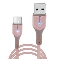 สายเคเบิลไมโคร Usb ชนิด C ยาว1ม./2ม. สำหรับสายชาร์จสายข้อมูลลวดซิลิโคนแบบสมาร์โฟน Xiaomi Oneplus มือถือหัวเหว่ย Samsung