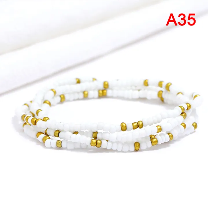 Bohemia Elastic Waist Belly Chain African Belly Chain Waist Beads Body