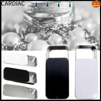 CARDIAC 4pcs ของใหม่ สำหรับครีมบาล์ม เหยือกเทียน โถดีบุกอลูมิเนียม ขวดรีฟิล ภาชนะบรรจุเครื่องสำอาง กระป๋องชากระป๋อง