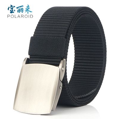 The new belt buckle nylon speed automatically do outdoor tactical male belts can customize logo ❈∋