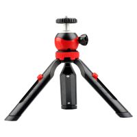 S-072 Phone Tripod Telescopic Folding Tripod, for SLR Cameras, s, 1/4 Pan/Tilt