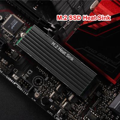 M.2 SSD ฮีทซิงค์ระบายความร้อน NVME NGFF M.2 2280 SSD ฮาร์ดดิสก์อลูมิเนียมความร้อน