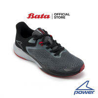 Bata บาจา POWER รองเท้ากีฬาวิ่ง แบบผูกเชือก สำหรับผู้ชาย รุ่น XoLite Racer SV สีเทา 8182641 สีกรมท่า 8189641