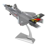 Dolity 1/72เครื่องบินรบ F-35B และขาตั้งสำหรับสำหรับโชว์รถโมเดลเหล็กเครื่องบินอเมริกัน