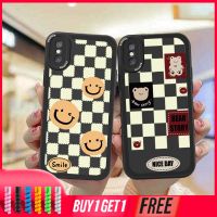 เคส VIVO Y12 Y12S Y20 Y91C Y21 2021 Y30 Y21S Y20S Y12i Y15S Y91 Y30i Y93 Y95 Y15 Y17 Y53 Y50 Y53S Y51 2020 Y51A Y15A Y10 Y76 Y33S Y1S Y11 Y31 Y20i Y91i Y90 Y51S Y12A Ins กระดานหมากรุกขาวดํา หมี คดี