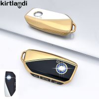 ❡✑ new 2023 TPU car key case remote key cover fob for BMW X7 Series 7 740Li I7 IX XM auto accessories keyless keychain