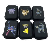 Pikachu Game Cards 60 Capacity Holder Album Hard Card Book Earphone Storage christmas Gifts