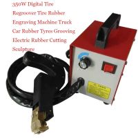 350W Digital Tire Regroover Tire Rubber Engraving Machine Truck Car Rubber Tyres Grooving Electric Rubber Cutting Sculpture Tire Repair ToolsTires  Tu