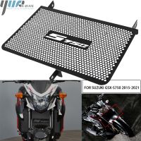 แผงติดหม้อน้ำรถมอเตอร์ไซค์มอเตอร์ไซด์สีดำสำหรับ SUZUKI GSX-S750 GSXS750 2015-2021 2020สีดำปลอกกันกระแทกอลูมิเนียมป้องกัน GSX-S GSXS GSX S 750