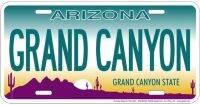 Zhongqingshop Awesome Signs 4 Fun AZ-Grand Canyon ป้ายทะเบียนสำหรับรถยนต์หรือตกแต่งผนังของคุณ