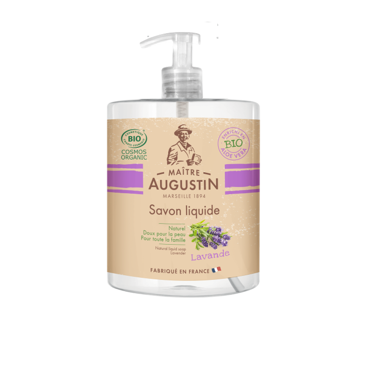 Maitre Augustin Natural liquid soap Lavender สบู่เหลวออแกนิค เนจูรัล ลิควิด โซป ลาเวนเดอร์ (500 ml)