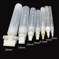 7 pcs/set Plastic Empty Pen Rod 3mm 8mm 10mm 15mm 30mm Barrels Tube for Graffiti Pen Liquid Chalk Markers Paint Pen AccessoriesHighlighters  Markers