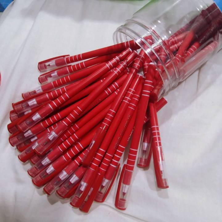 ปากกาแดงขายส่งราคาถูก-หมึกดีติดทนนาน-ใช้ดีเลยแบ่งขายต่อจ้า-เขียนลื่น-0-5มม-ปากกาแดงขายส่งราคาถูก-หมึกดีติดทนนาน-ใช้ดีเลยแบ่งขายต่อจ้